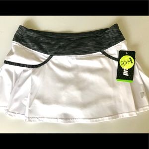 Prince Athletic Women`s Pleated Woven Tennis Skort